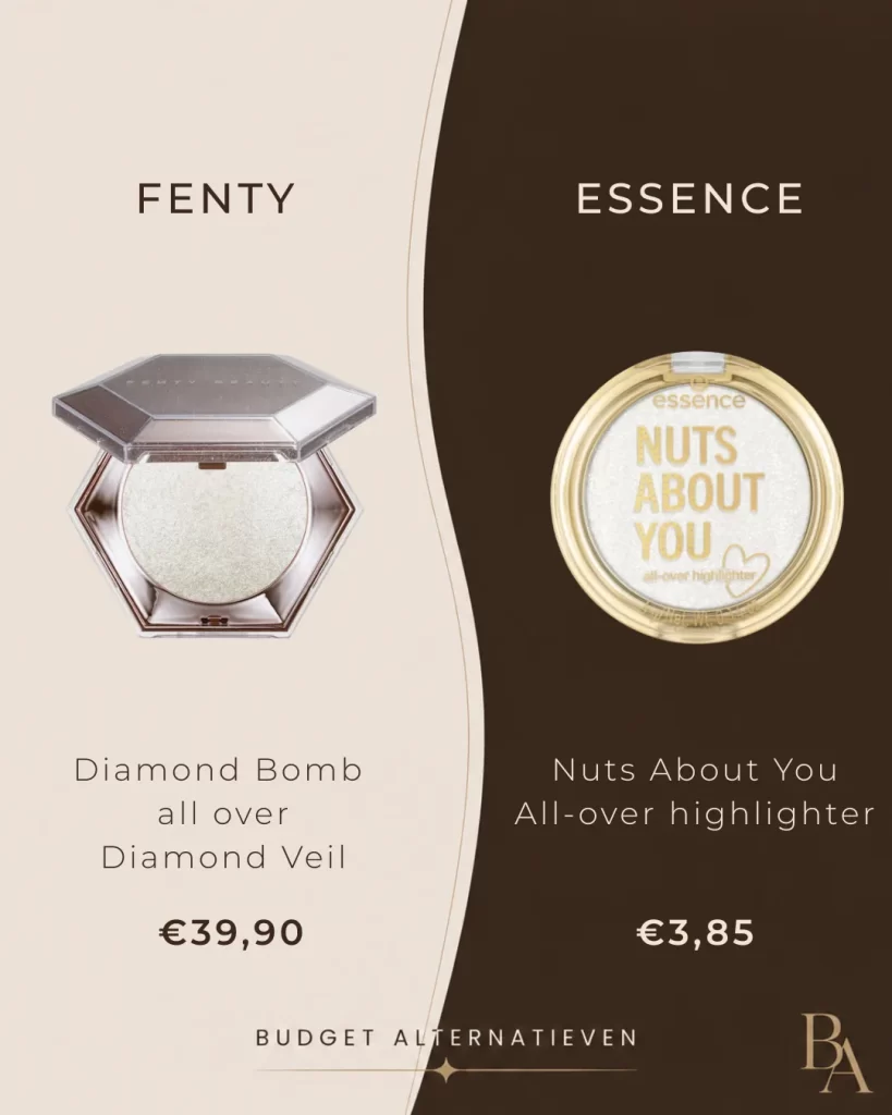 fenty highlighter bomb dupe